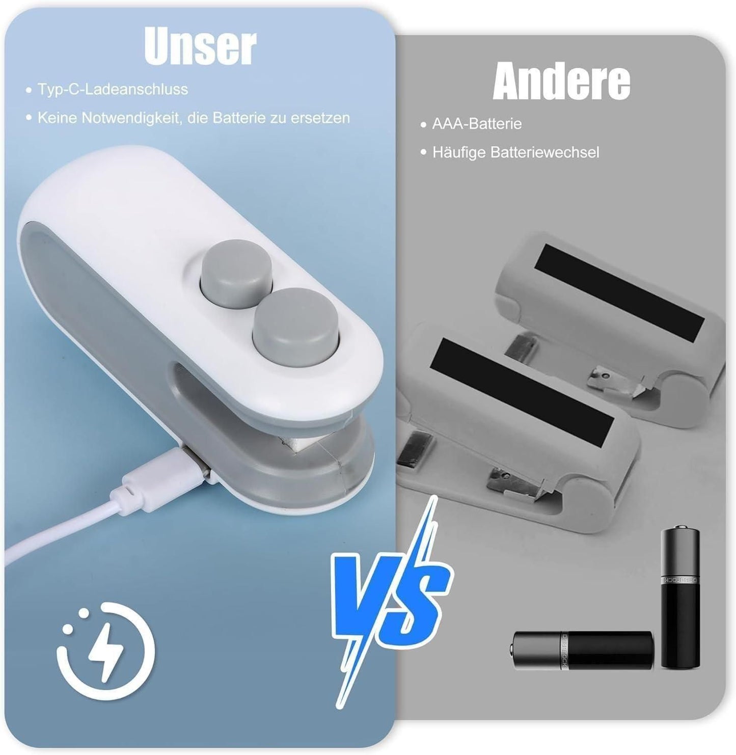 Mini USB Bag Sealer & Cutter 🔥